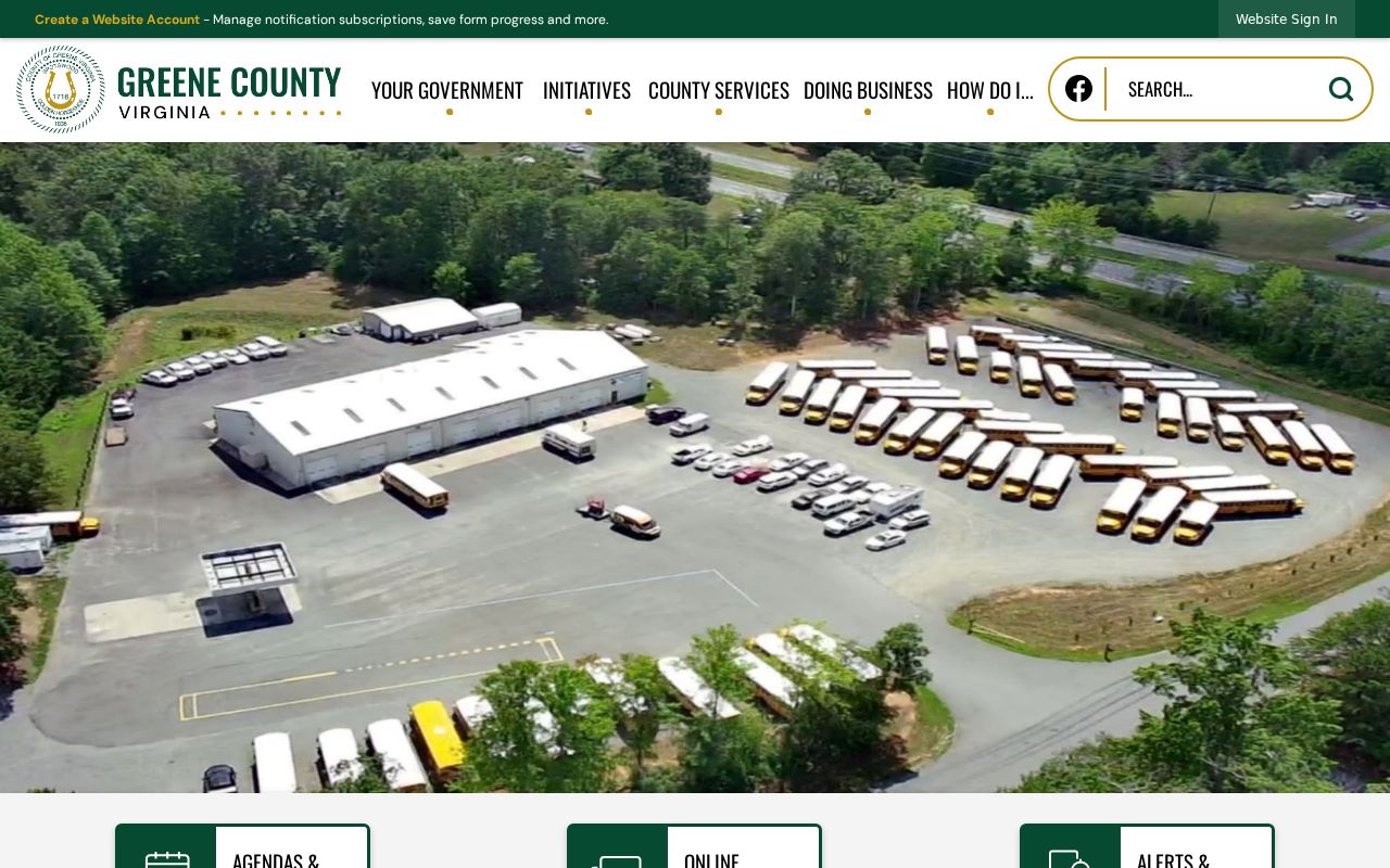Greene County criminal history government directory